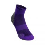 Odlo Ceramicool Run Quarter Chaussettes De Running - Violet, Taille 42-44