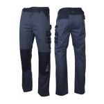 LMA Lebeurre - Pantalon multipoche bicolore - SULFATE - Gris sombre / Noir - taille: 38