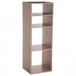 Etagère en bois Mix 2+2 cases Naturel
