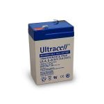 Wentronic Batterie 6V 4.5ah ULTRACELL ANATEC SECOURS Faible D&eacute;charge 4AH