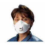 3M K9322 - Masque aura ffp2 anti poussière pliable avec valve (boîte de 10)