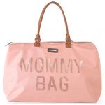 Childhome Sac à langer à anses Mommy bag rose clair