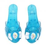 Disney La Reine des neiges 2 Pantoufles Lumineuses pour Fille Elsa Anna Kids avec Doublure Polaire et lumi/ères Clignotantes