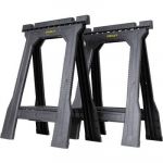 Stanley Lot de 2 tr&eacute;teaux pliables Junior charge 362Kg