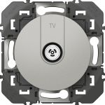 Legrand Prise TV type F &agrave; visser Dooxie - Aluminium