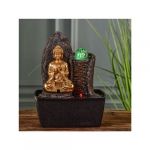 Zen Light Fontaine Bouddha Haka - L 15 x l 20 x H 25 cm - LED