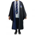 Cinereplicas Harry Potter - Robe de Sorcier - Licence Officielle - Maison Serdaigle - L - Noir et Bleu