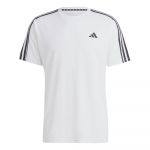 Adidas Tshirt Train Essentials Training 3 bandes Blanc - Taille S