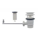 Rousseau Bonde lavabo à clapet NF sans tirette