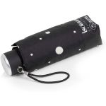 Isotoner Parapluies Parapluie Mini Slim Pois Noir/Jaune