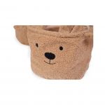 Childhome Panier de rangement Teddy 25 x 20 x 20 cm - Beige