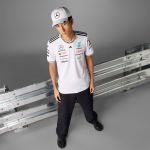Adidas T-shirt Mercedes - AMG Petronas manches courtes blanc pur noir - M