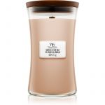 Woodwick Vanilla & Sea Salt bougie parfumée avec mèche en bois 609.5 g