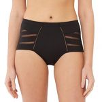 DIM V&ecirc;tements Culotte Diams Control Medium Femme - Unitaire Par Noir