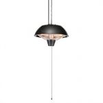 Tristar Chauffage De Patio Suspendu Ka-5273 1500 W Halogène Noir
