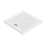 AKW International Déstockage - Receveur de douche extra-plat 1200x700mm Braddan (accessibilité PMR) - TNT