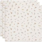 Jollein Riverside Lot de 3 Serviettes en Mousseline pour bébé - 70 x 70 cm - 100% Coton - Lingettes pour bébé - Certifiées Oeko-Tex