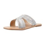 Les Trop&eacute;ziennes par M. Belarbi Femme Habana Sandale, Argent, 36 EU