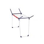 Leifheit Séchoir sur pied Pegasus 160 Solid Slim, étendoir à linge pliable pour extérieur & intérieur, séchoir à linge 16 m solide & robuste