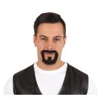 Moustache de biker - Noir - Déguisement - Synthétique - Autocollante