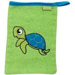 Playshoes Gant de lavage en tissu éponge tortue