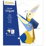 Avenue mandarine Mini kit Origami - Lapin - 20 feuilles