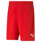 Puma TeamRISE Short Jr, Mixte enfant Rouge Blanc, 152