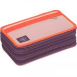 Lässig Trousse triple Spacy Unique rose et orange fluo