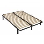 Abeil Sommier en kit 160 x 200 Cadre structure acier en kit - lattes label FSC - pieds inclus - fabrication fran&ccedil;aise