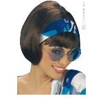 Widmann Perruque femme ann&eacute;es 70 / 80 Disco Rock