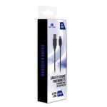 Trade Invaders Cable de Recharge de 3M pour PS5 Type C (Embout Secteur Non Inclus)