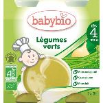 BabyBio Baby Soupe : Légumes verts 2 x 20 cl - dès 4 mois