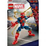 Lego Marvel Figurine d'Iron Spider-Man à Construire Jeu de Rôle pour Garçons et Filles de 8 Ans et Plus, Idée Cadeau pour Enfant Fan de Spiderman et Avengers 76298