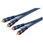 Wentronic 50175-GB - C&acirc;ble RCA Double / RCA Double 5m