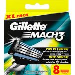 Gillette Mach3 : lames de rechange pour rasoir
