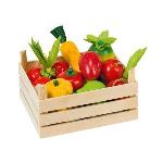 Goki 51658 - Fruits et légumes dans une cagette