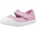 Victoria 136605-KIDS Ballerine 1915 Toile TEINT&Eacute;E DREC & Scratch Ballerine Mixte Enfant Petalo 31