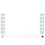 CBG 002041 - Bloc sous main 25 feuilles 38x55cm perpetuel