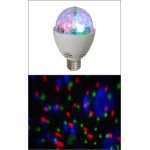 Ibiza Light Astro-Mini - Ampoule effet boule à facettes 3 LED RVB