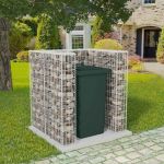 VidaXL Panier de gabion simple acier 110x100x120 cm