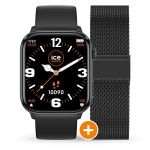 Montre connectée ICEWATCH smart 2.0 AMOLED Black + Bracelet Milane