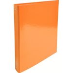 Exacompta 519294E - Classeur 4 anneaux 30mm IDERAMA, recouvert papier pelliculé garde couleur, orange