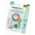 Folia 20 feuilles papier à dessin et papier cartonné A4 130g/300g couleurs pastel