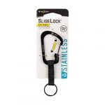 Nite ize Porte-cl&eacute;s SlideLock Key Ring T. 3 noir