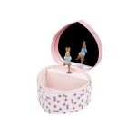 Trousselier Bo&icirc;te &agrave; bijoux musicale coeur Pierre Lapin