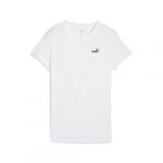 Puma ESS Small No. 1 Logo Tee, T-Shirts Mixte White,