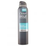 Dove Men Care d&eacute;odorant spray 250 ml Clean Comfort
