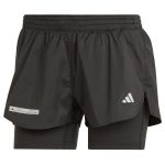 Adidas Short Deux-en-un Ultimate, pointure Small - Noir - Taille Small