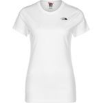 The North Face T-shirt Simple Dome Pour Femme Tnf White Taille XS