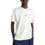 Vans T shirt pineapple skull blanc jaune